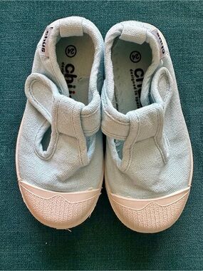 Chus Kids Light Blue Canvas Sneakers